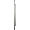 image26 58OD x 4 12ID x 1 38P Loera Ceiling Medallion Fits Canopies up to 6 14Pot of Cream Flat Finish