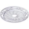 image26 58OD x 4 12ID x 1 38P Loera Ceiling Medallion Fits Canopies up to 6 14Primed