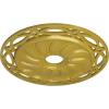 image26 58OD x 4 12ID x 1 38P Loera Ceiling Medallion Fits Canopies up to 6 14Rich Gold Metallic Series