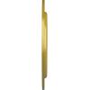 image26 58OD x 4 12ID x 1 38P Loera Ceiling Medallion Fits Canopies up to 6 14Rich Gold Metallic Series