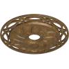 image26 58OD x 4 12ID x 1 38P Loera Ceiling Medallion Fits Canopies up to 6 14Rubbed Bronze Metallic Series