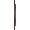 image26 58OD x 4 12ID x 1 38P Loera Ceiling Medallion Fits Canopies up to 6 14Rust Metallic Series