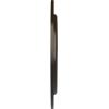 image26 58OD x 4 12ID x 1 38P Loera Ceiling Medallion Fits Canopies up to 6 14Stone Hearth Flat Finish