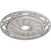 image26 58OD x 4 12ID x 1 38P Loera Ceiling Medallion Fits Canopies up to 6 14Ultra Pure White Flat Finish