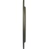 image26 58OD x 4 12ID x 1 38P Loera Ceiling Medallion Fits Canopies up to 6 14Witch Hazel Flat Finish