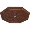 image29 18OD x 2 14ID x 1 18P Spring Octagonal Ceiling Medallion Fits Canopies up to 3Copper Penny Metallic Series