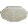 image29 18OD x 2 14ID x 1 18P Spring Octagonal Ceiling Medallion Fits Canopies up to 3Flash Blue Metallic Series