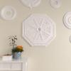 image29 18OD x 2 14ID x 1 18P Spring Octagonal Ceiling Medallion Fits Canopies up to 3Primed