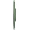 image31 12OD x 2 12P Traditional Ceiling Medallion Fits Canopies up to 8 14HandPainted Athenian Green