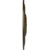 image31 12OD x 2 12P Traditional Ceiling Medallion Fits Canopies up to 8 14HandPainted Brass