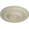 image31 12OD x 2 12P Traditional Ceiling Medallion Fits Canopies up to 8 14HandPainted Clear Yellow