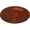 image31 12OD x 2 12P Traditional Ceiling Medallion Fits Canopies up to 8 14HandPainted Firebrick