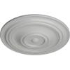 image31 12OD x 2 12P Traditional Ceiling Medallion Fits Canopies up to 8 14HandPainted Frost