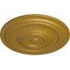 image31 12OD x 2 12P Traditional Ceiling Medallion Fits Canopies up to 8 14HandPainted Pharaohs Gold