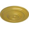 image31 12OD x 2 12P Traditional Ceiling Medallion Fits Canopies up to 8 14HandPainted Rich Gold
