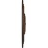 image31 12OD x 2 12P Traditional Ceiling Medallion Fits Canopies up to 8 14HandPainted Rust