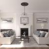 image36 14OD x 1 78P Melonie Ceiling Medallion Fits Canopies up to 6 14HandPainted Black Pearl
