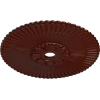 image36 14OD x 1 78P Melonie Ceiling Medallion Fits Canopies up to 6 14HandPainted Brushed Mahogany