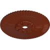 image36 14OD x 1 78P Melonie Ceiling Medallion Fits Canopies up to 6 14HandPainted Firebrick