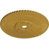 image36 14OD x 1 78P Melonie Ceiling Medallion Fits Canopies up to 6 14HandPainted Iridescent Gold
