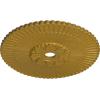 image36 14OD x 1 78P Melonie Ceiling Medallion Fits Canopies up to 6 14HandPainted Pharaohs Gold
