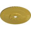 image36 14OD x 1 78P Melonie Ceiling Medallion Fits Canopies up to 6 14HandPainted Rich Gold
