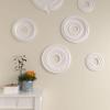 imageEkena Millwork CM15BEGLS 15 34OD X 3 78ID X 34P Berkshire Ceiling Medallion Fits Canopies Up to 7 GoldFactory Primed