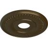 imageEkena Millwork CM15BEGLS 15 34OD X 3 78ID X 34P Berkshire Ceiling Medallion Fits Canopies Up to 7 GoldHandPainted Brass
