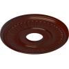 imageEkena Millwork CM15BEGLS 15 34OD X 3 78ID X 34P Berkshire Ceiling Medallion Fits Canopies Up to 7 GoldHandPainted Brushed Mahogany