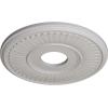 imageEkena Millwork CM15BEGLS 15 34OD X 3 78ID X 34P Berkshire Ceiling Medallion Fits Canopies Up to 7 GoldHandPainted Ultra Pure White