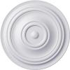 image31 12OD x 2 12P Traditional Ceiling Medallion Fits Canopies up to 8 14Factory Primed