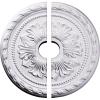 imageEkena Millwork CM20PM2 20 78OD x 3 58ID x 1 58P Palmetto Ceiling Medallion Fits Canopies up to 5 2 PieceSplit
