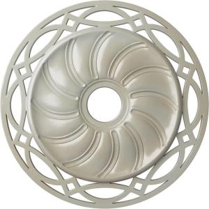 image26 58OD x 4 12ID x 1 38P Loera Ceiling Medallion Fits Canopies up to 6 14Flash Blue Metallic Series