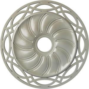 image26 58OD x 4 12ID x 1 38P Loera Ceiling Medallion Fits Canopies up to 6 14Flash Copper Metallic Series