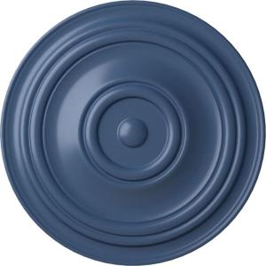 image31 12OD x 2 12P Traditional Ceiling Medallion Fits Canopies up to 8 14HandPainted Americana