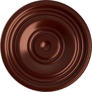 image31 12OD x 2 12P Traditional Ceiling Medallion Fits Canopies up to 8 14HandPainted Antique Copper