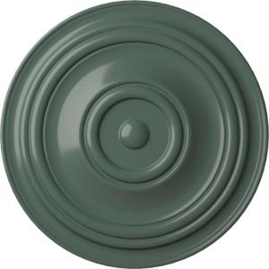 image31 12OD x 2 12P Traditional Ceiling Medallion Fits Canopies up to 8 14HandPainted Cloud Burst