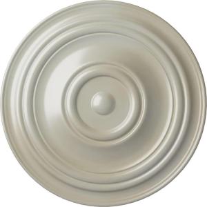 image31 12OD x 2 12P Traditional Ceiling Medallion Fits Canopies up to 8 14HandPainted Flash Blue