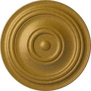 image31 12OD x 2 12P Traditional Ceiling Medallion Fits Canopies up to 8 14HandPainted Pharaohs Gold