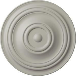 image31 12OD x 2 12P Traditional Ceiling Medallion Fits Canopies up to 8 14HandPainted Pot of Cream