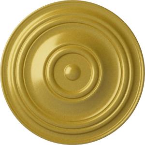 image31 12OD x 2 12P Traditional Ceiling Medallion Fits Canopies up to 8 14HandPainted Rich Gold