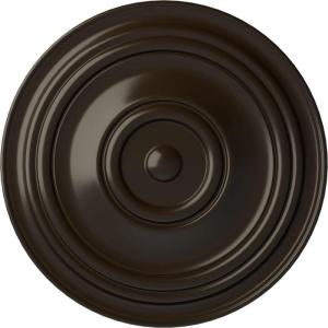 image31 12OD x 2 12P Traditional Ceiling Medallion Fits Canopies up to 8 14HandPainted Stone Hearth