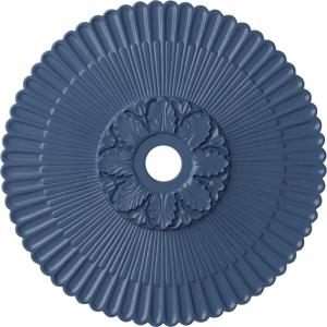 image36 14OD x 1 78P Melonie Ceiling Medallion Fits Canopies up to 6 14HandPainted Americana