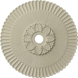 image36 14OD x 1 78P Melonie Ceiling Medallion Fits Canopies up to 6 14HandPainted Clear Yellow