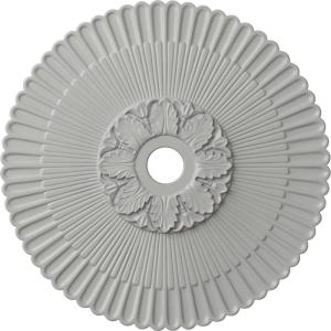 image36 14OD x 1 78P Melonie Ceiling Medallion Fits Canopies up to 6 14HandPainted Frost