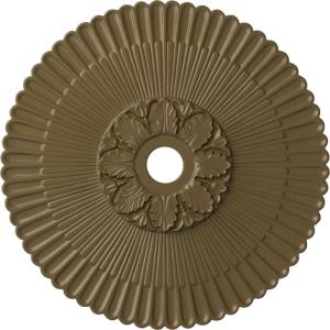 image36 14OD x 1 78P Melonie Ceiling Medallion Fits Canopies up to 6 14HandPainted Mississippi Mud