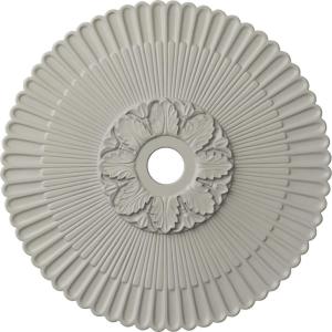image36 14OD x 1 78P Melonie Ceiling Medallion Fits Canopies up to 6 14HandPainted Pot of Cream