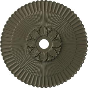image36 14OD x 1 78P Melonie Ceiling Medallion Fits Canopies up to 6 14HandPainted Witch Hazel