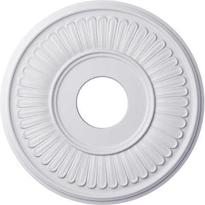 imageEkena Millwork CM15BEGLS 15 34OD X 3 78ID X 34P Berkshire Ceiling Medallion Fits Canopies Up to 7 GoldFactory Primed