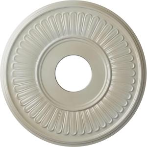 imageEkena Millwork CM15BEGLS 15 34OD X 3 78ID X 34P Berkshire Ceiling Medallion Fits Canopies Up to 7 GoldHandPainted Flash Blue